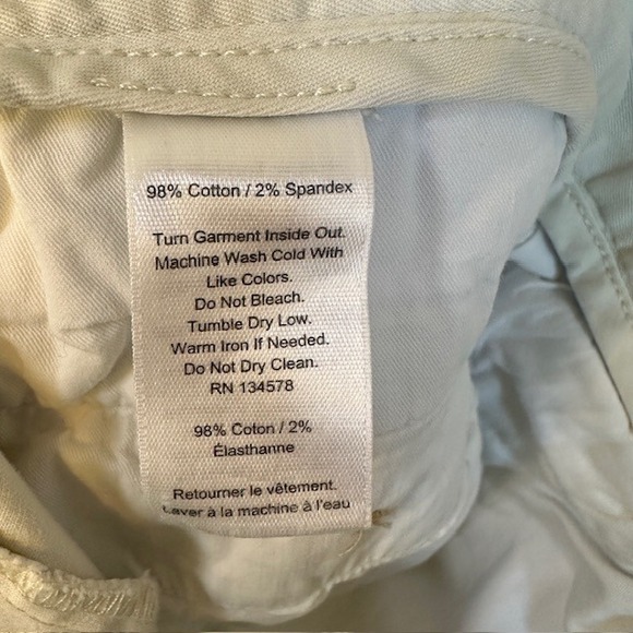 Vineyard Vines Men's Light Stone Khaki Breaker Short 9"‎ Cotton Stretch Size 32 - Picture 6 of 7